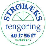 Strøbæks Rengøring logo